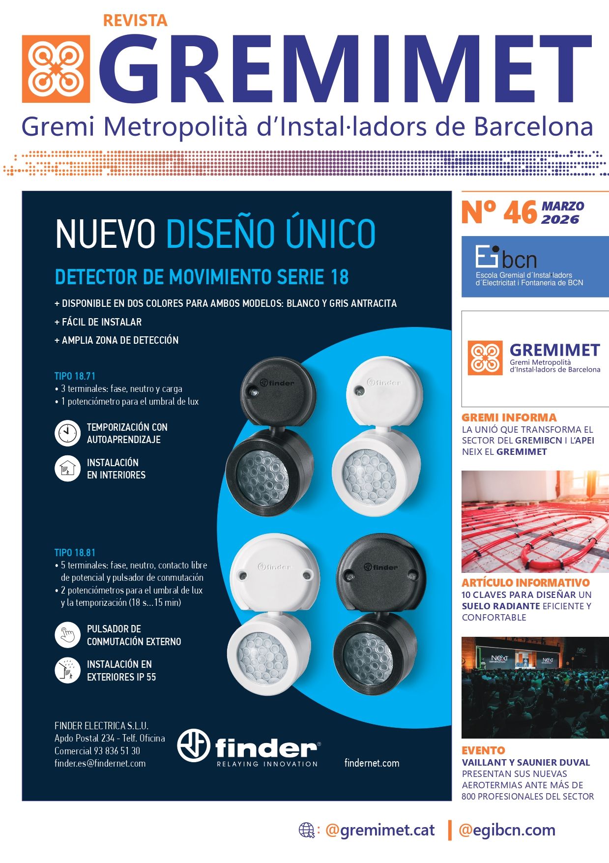Portada Revista GREMIMET 46