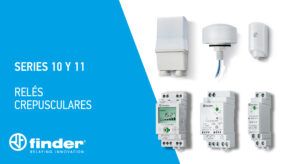 SERIES 10 Y 11 RELES CREPUSCULARES FINDER