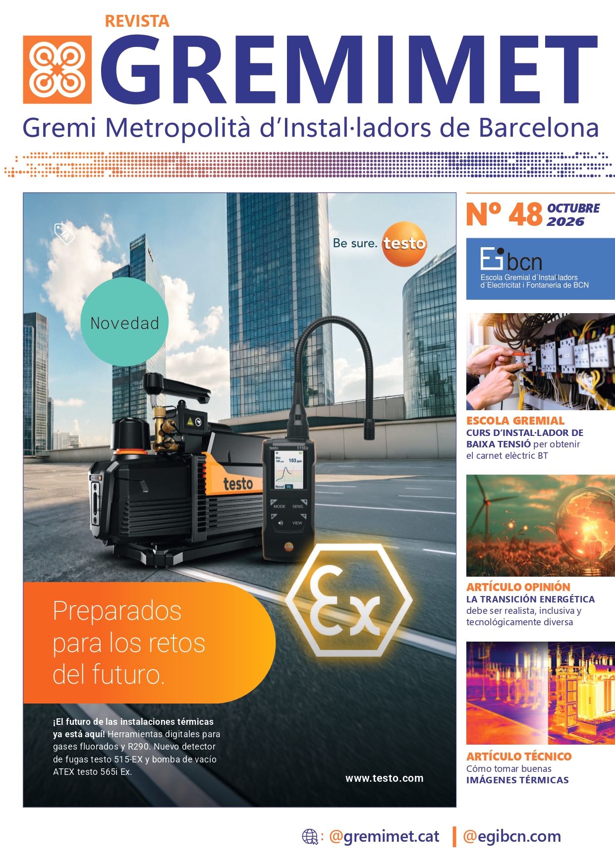 Portada revista GREMIMET 48
